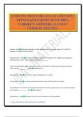 GNRS 554 MED SURG EXAM 1 REVIEW&colon; VITALS QUESTIONS WITH 100&percnt; CORRECT ANSWERS &vert; LATEST VERSION 2025&sol;2026&period;