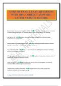 GNRS 588 EXAM 5 EXAM QUESTIONS WITH 100&percnt; CORRECT ANSWERS &vert; LATEST VERSION 2025&sol;2026&period;