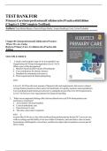 Test Bank Primary Care Interprofessional Collaborative Practice 6th Edition by Terry Mahan Buttaro Chapter 1-228 Complete Guide A&plus;