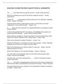 ENCASE EXAM REVIEW QUESTIONS & ANSWERS