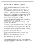 ENCASE EXAM QUESTIONS & ANSWERS