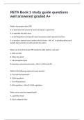 RETA Book 1 study guide questions well answered graded A&plus;