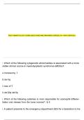 ASCP HEMATOLOGY EXAM QUESTIONS AND ANSWERS GRADED A&plus; 100&percnt; VERIFIED&period;