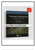 Solution Manual for Pavement Engineering&colon; Principles and Practice &lpar;4th Edition&comma; 2023&rpar; by Mallick and El-Korchi