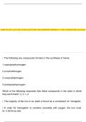 HEMATOLOGY ASCP BOC EXAM QUESTIONS AND ANSWERS GRADED A&plus; 100&percnt; GUARANTEED SUCCESS