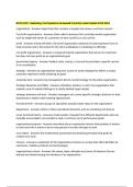 BCOR 2201- Marketing Test Questions Answered Correctly Latest Update 2025-2026