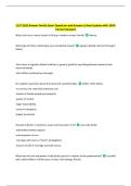 CLST 2102  EXAMS WITH CORRECT ANSWERS