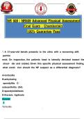 NR 509 &sol; NR509 Advanced Physical Assessment Week 1 to 4 Midterm Exam Test Bank Questions with Verified Answers - Chamberlain