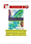 Test Bank for Pharmacology&semi; A Patient-Centered Nursing Process Approach 11th Edition &lpar;Saunders&comma; 2022&rpar;&comma; by Linda E&period; McCuistion&comma; Isbn no&semi; 9780323793155&comma; all 58 Chapters Covered &lpar;UPDATED 2025&rpar;