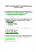 HESI MENTAL HEALTH RN  v1-v3 test bank