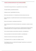 AIRCRAFT CLEANING QUESTIONS WITH 100&percnt; VERIFIED ANSWERS&excl;&excl;