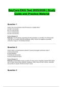 BayCare EKG Test 2025&sol;2026 &vert; Study Guide and Practice Material
