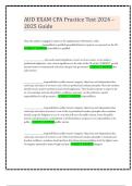 AUD EXAM CPA Practice Test 2024 &ndash; 2025 Guide 
