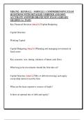 MBA702 - KENDALL - MODULE 1 COMPREHENSIVE EXAM  QUESTIONS WITH DETAILED VERIFIED AND 100&percnt;  ACCURATE ANSWERS BRAND NEW EXAM ALREADY  GRADED &lpar;A&plus; PASS&rpar; 