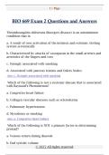 BIO 669 Exam 2 Questions and Answers 
