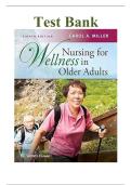 Nursing for Wellness in Older Adults 8th Edition by Carol A&period; Miller 9781496368287-Test Bank