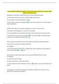 Commercial Pilot Certification Written Test Practice Questions with Correct Answers&vert; Latest  Update Guaranteed Success 