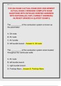 CVS 204 EXAM 2 ACTUAL EXAM 2025&sol; 2026 NEWEST  ACTUAL EXAM 2 VERSIONS COMPLETE EXAM  QUESTIONS WITH DETAILED VERIFIED ANSWERS  WITH RATIONALES &lpar;100&percnt; CORRECT ANSWERS&rpar;  &sol;ALREADY GRADED A&plus;&vert;&vert;LATEST EXAM&excl;&excl;&vert;&vert; 
