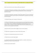 FTCE 6-12 AGRICULTURE STUDY GUIDE 104 QUESTIONS WITH ALL PASSED SOLUTIONS&excl;&excl;