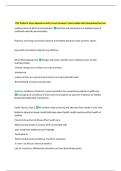 FNP Pediatric Exam Questions with Correct Answers&vert; New Update with Guaranteed Success 