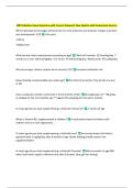 FNP Pediatrics Exam Questions with Correct Answers&vert; New Update with Guaranteed Success