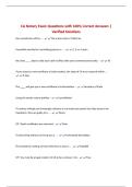 CA Notary Exam Questions with 100&percnt; Correct Answers &vert; Verified Solutions
