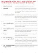 HUD Certification Exam 2025 &ndash; Practice Questions & Verified Answers