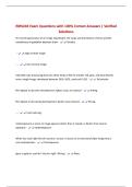 EMS202 Exam Questions with 100&percnt; Correct Answers &vert; Verified Solutions