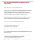 WATER SAFETY INSTRUCTOR FINAL WRITTEN EXAM PREP QUESTIONS WITH 100&percnt; CORRECT ANSWERS&excl;&excl;