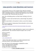 cmaa practice exam Questions and Answers