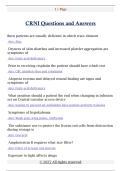CRNI Questions and AnswersCRNI Questions and Answers