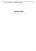 WGU C200 Task 1 With complete solutions 2025