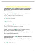 HSC 343 1 Exam Questions and Answers&vert; New Update with 100&percnt; Correct Answers 