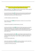 HSC 343 101 CP &lpar;Unit One&colon; Drug Laws&comma; Pharmacokinetics&comma; Pharmacodynamics&rpar; Exam  Questions and Answers&vert; New Update with 100&percnt; Correct Answers 