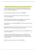 HSPM Midterm Exam Questions with Correct Answers&vert; Latest Update Guaranteed Success 