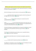 HSPM EXAMS WITH CORRECT ANSWERS&vert; LATEST UPDATE