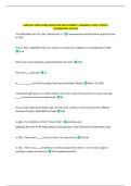 HSPM 412 FINAL EXAM QUESTIONS WITH CORRECT ANSWERS&vert; LATEST UPDATE  GUARANTEED SUCCESS 