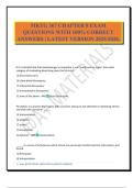 MKTG 367 CHAPTER 8 EXAM QUESTIONS WITH 100&percnt; CORRECT ANSWERS &vert; LATEST VERSION 2025&sol;2026