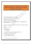 MKTG 367 EXAM 3 QUESTIONS WITH 100&percnt; CORRECT ANSWERS &vert; LATEST VERSION 2025&sol;2026&period;