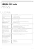 2025&sol;2026 ODS Moodle &ndash; Questions Answered With Expert Insight