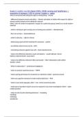 Exam 2&colon; nu131 &sol; nu 131 &lpar;latest 2025 &sol; 2026&rpar; nursing and healthcare i &vert; questions & answers &vert; 100 &percnt; correct &vert; grade a - galen
