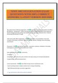 NFDN 1002 EXAM PACKAGE DEAL 100&percnt; VERIFIED AND UPDATED&period;