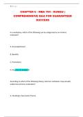 CHAPTER 6 - MBA 704 - KUNGU &vert; COMPREHENSIVE Q&A FOR GUARANTEED SUCCESS