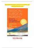 Test Bank - Medical-Surgical Nursing&colon; Focus on Clinical Judgment&comma; 3rd Edition &lpar;Honan&comma; 2024&rpar;&comma; Chapter 1-55 &vert; All Chapters