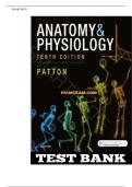 Test Bank For  Anatomy & Physiology 10th Edition by Kevin T&period; Patton PhD&vert;&vert;ISBN&colon; 9780323529044
