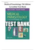 Test Bank For Medical Parasitology&colon; A Self-Instructional Text Seventh Edition by Ruth Leventhal PhD&vert;&vert;ISBN&colon; 9780803675797