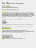 Essential Microbiology &lpar;BIOD171&rpar; &lpar;BIOL271&rpar; Module 3 Exam