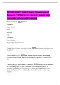 CESSWI STUDY GUIDE Exam Questions and  Answers&vert;100&percnt; Correct&vert; Latest Update with  complete solutions &lpar;Grade A&plus;&rpar; 