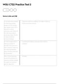 WGU C722 Practice Test 2 - Questions With Effective Solutions