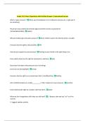 Grade 7 LO Term 2 Questions with Verified Answers &vert; Guaranteed Success 